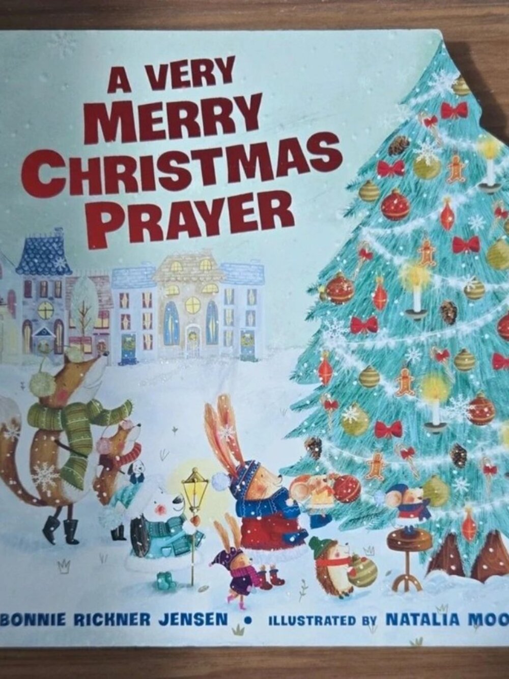 Very Merry Christmas Prayer by Bonnie Rickner Jensen, Board Book 2015, Holiday